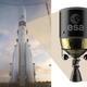 The rocket launcher Ariane 6 with the future upper stage Phoebus tank.